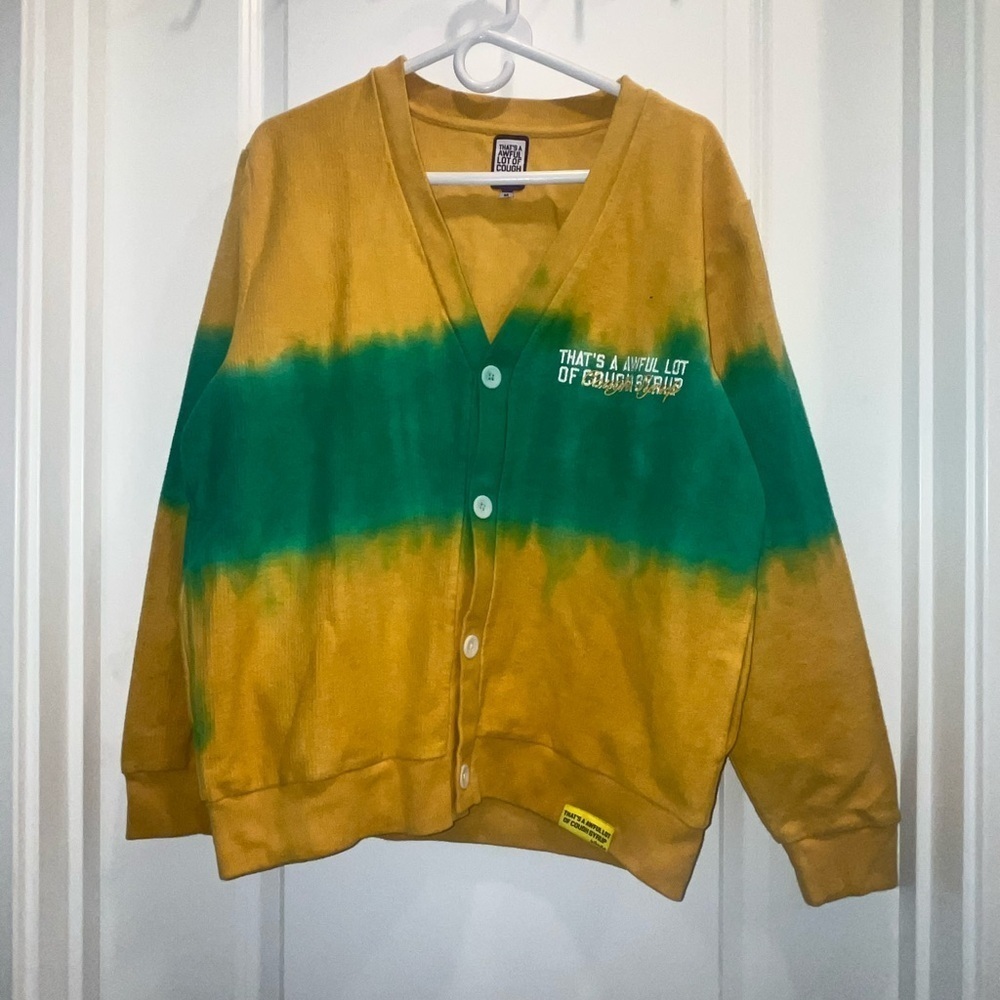 That’s A awful Lot of Cough Syrup Tie-Dye Cardigan Desto Dubb